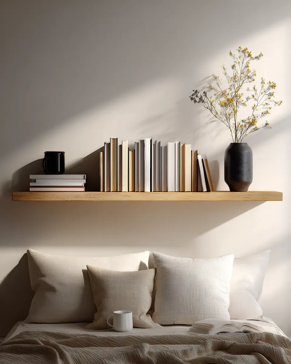 Cream Minimalist Bedroom Decor Ideas