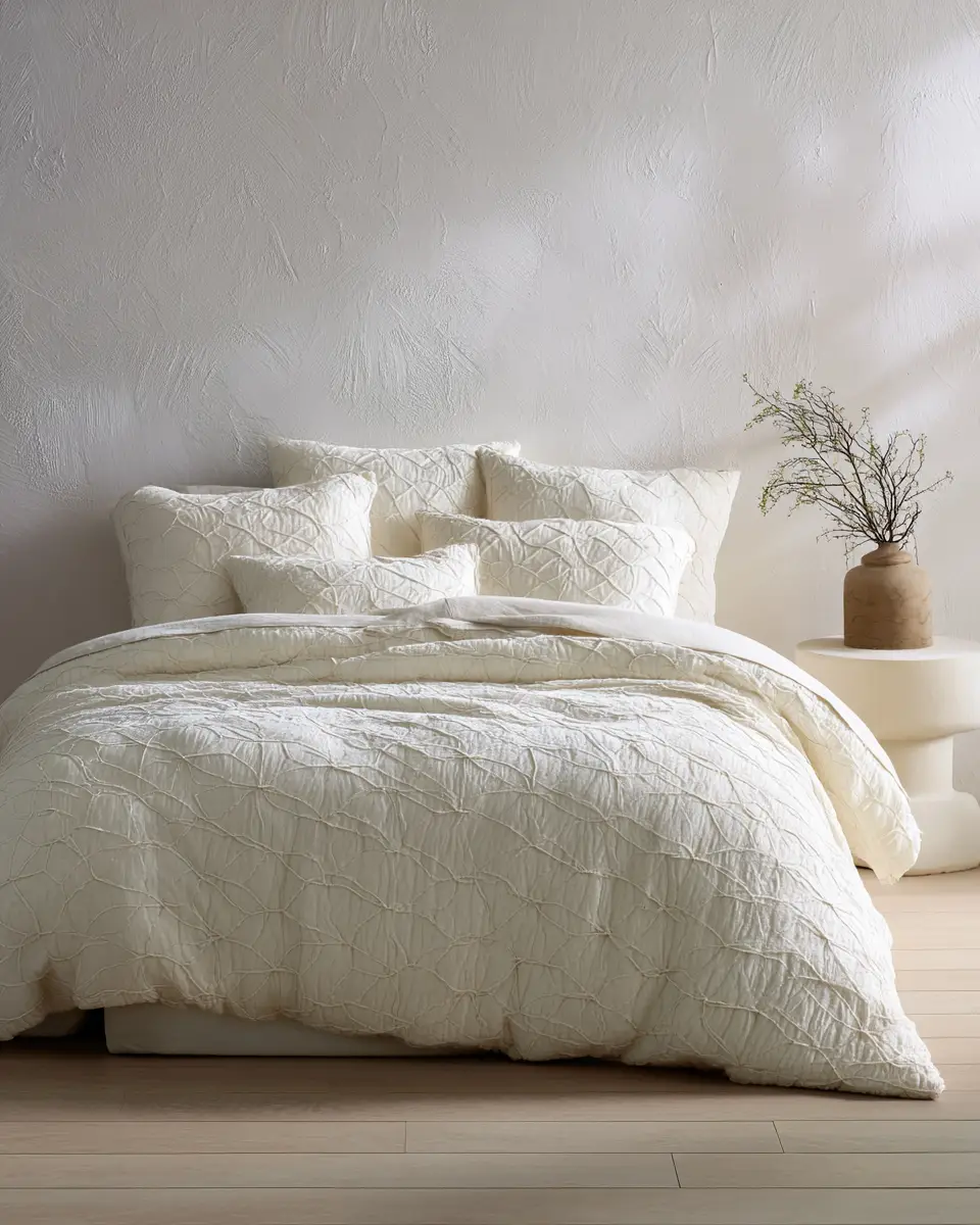 Cream Minimalist Bedroom Decor Ideas