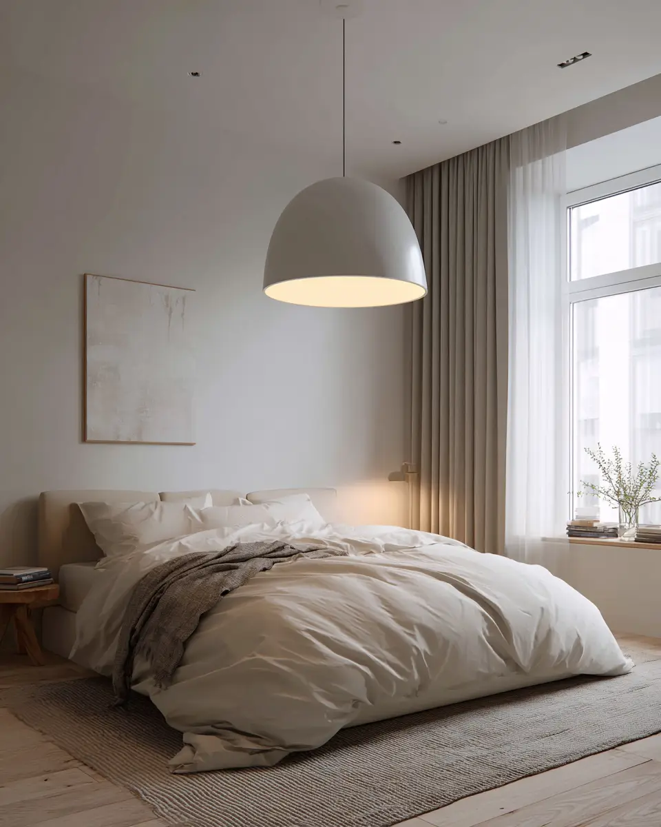 Cream Minimalist Bedroom Decor Ideas