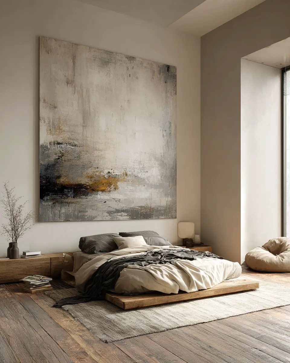 Cream Minimalist Bedroom Decor Ideas