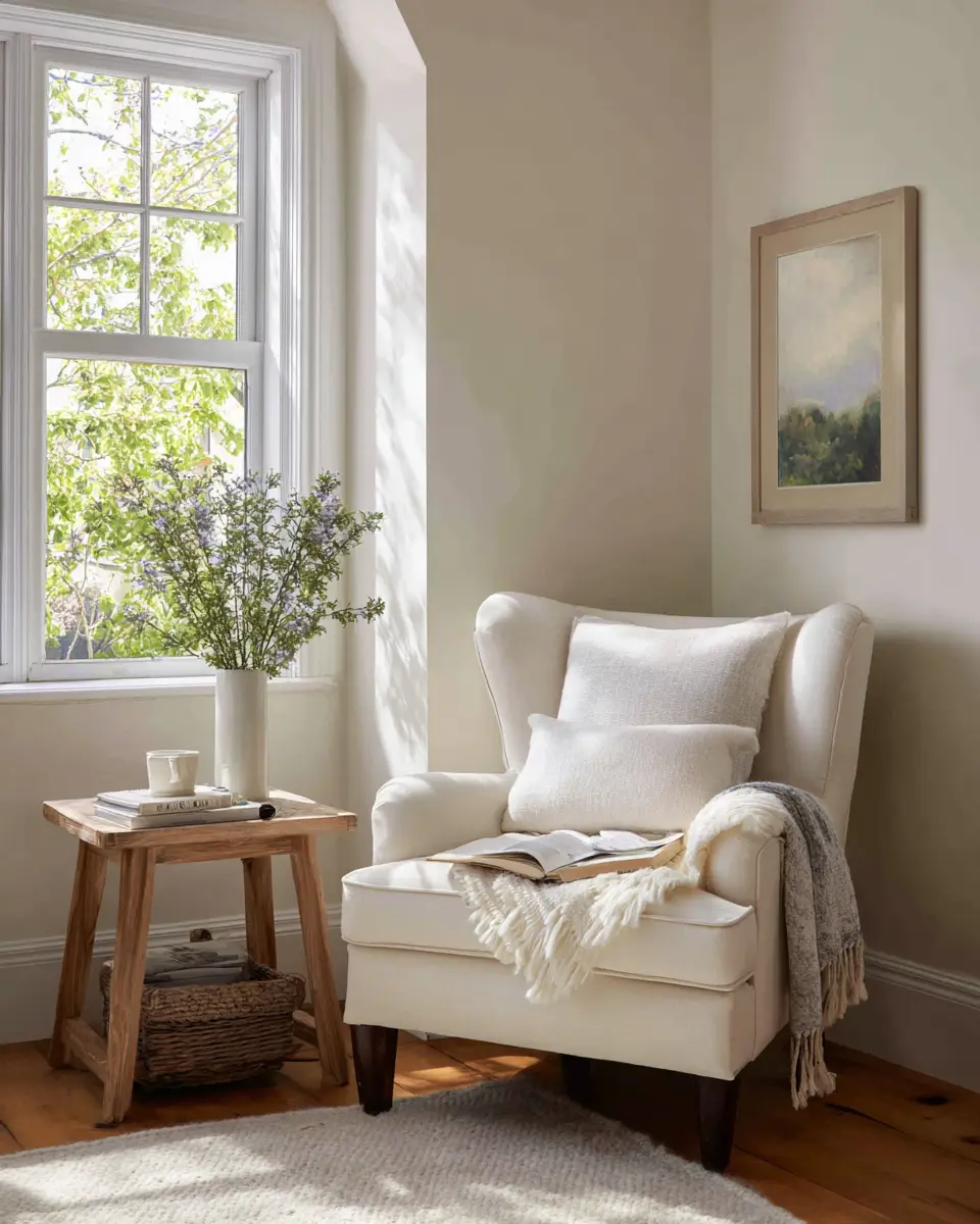 Cream Minimalist Bedroom Decor Ideas