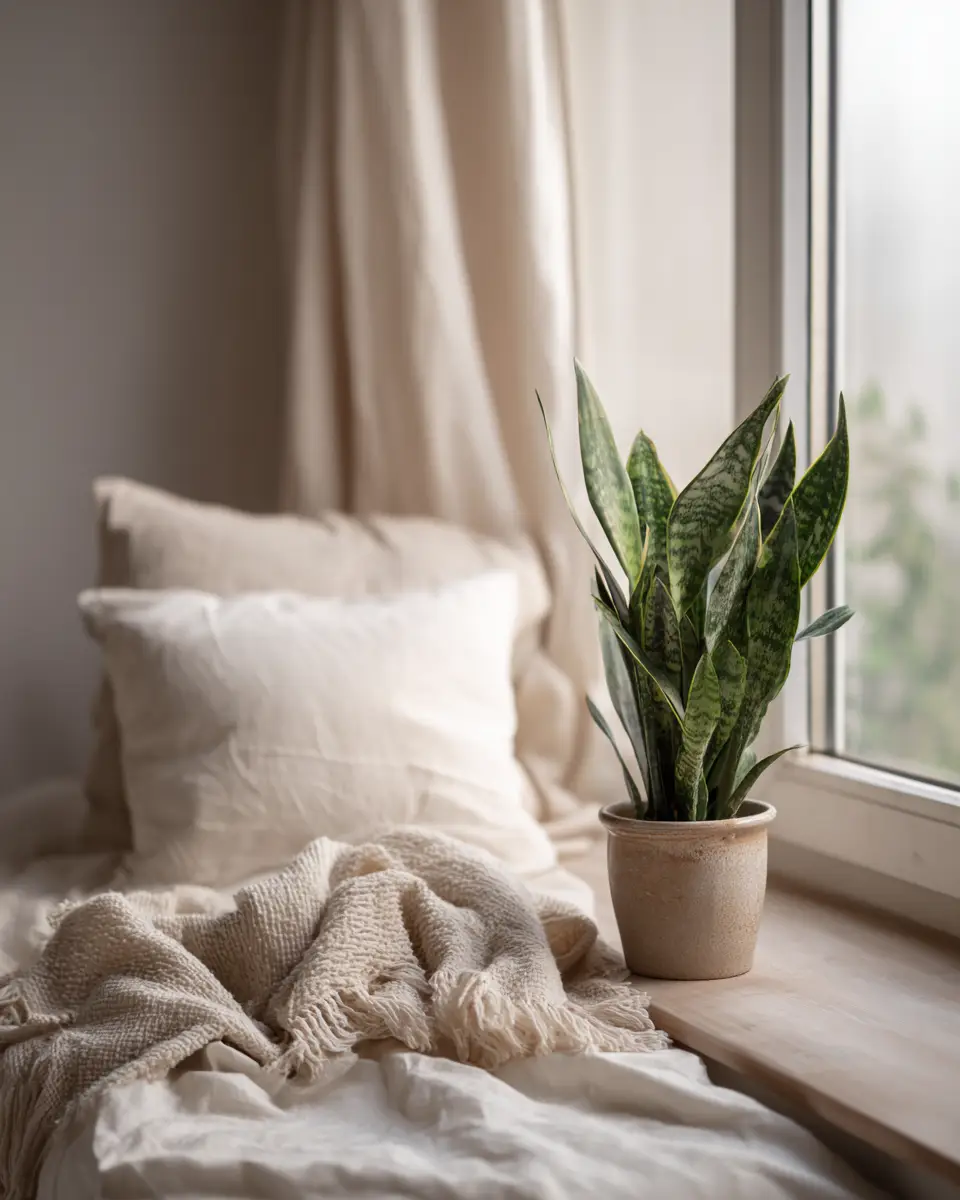 Cream Minimalist Bedroom Decor Ideas