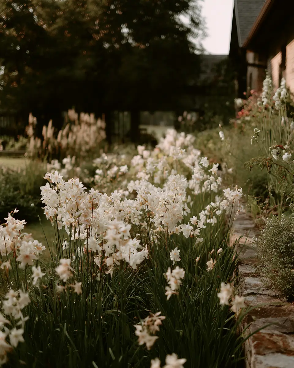 Cream Minimalist Garden Decor Ideas