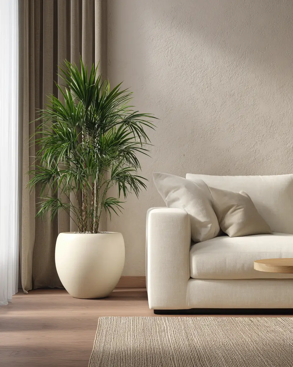 Cream Modern Living Room Decor Ideas