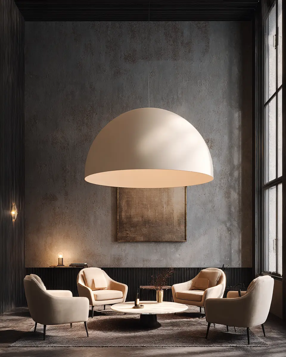 Cream Modern Living Room Decor Ideas