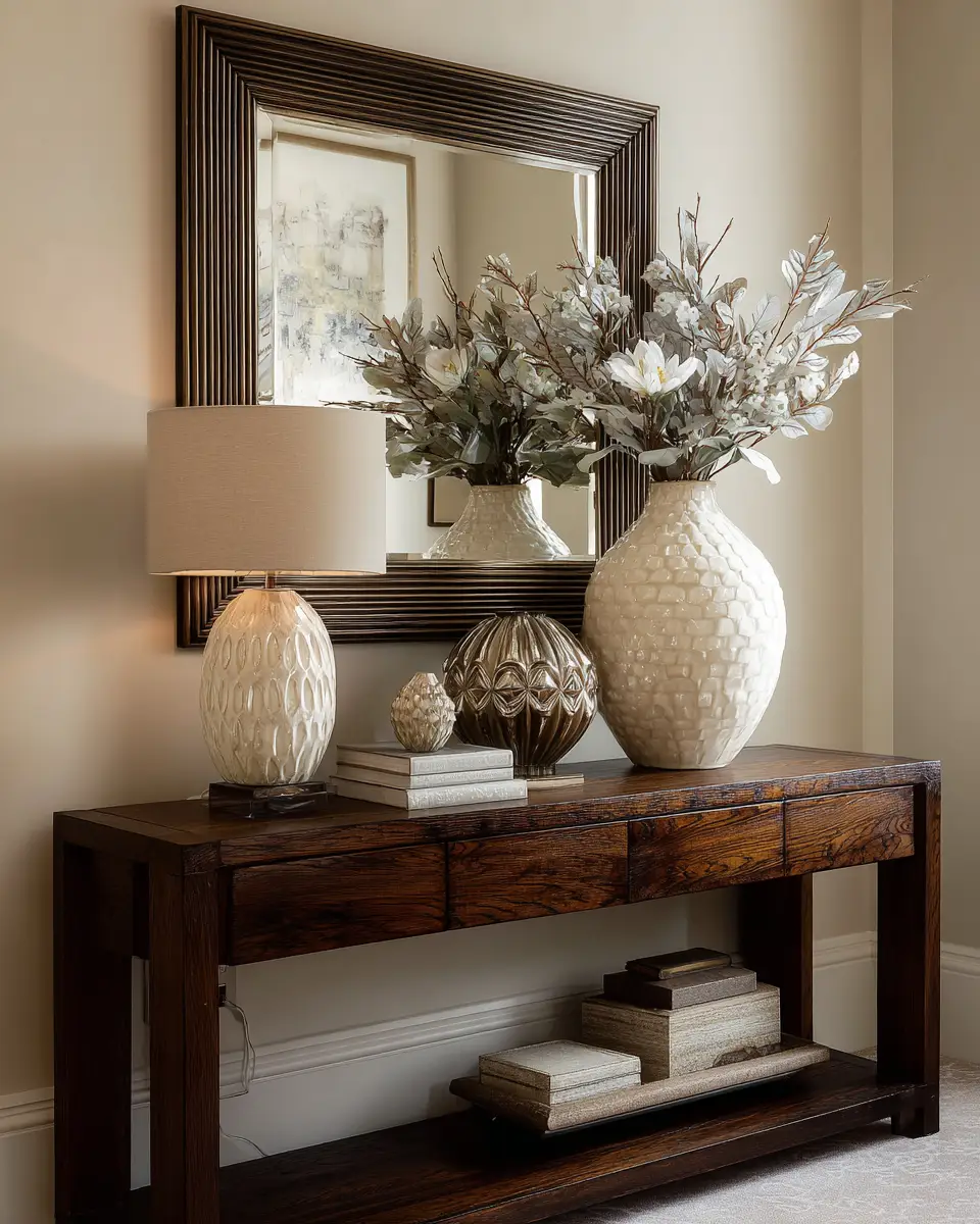 Cream Modern Living Room Decor Ideas