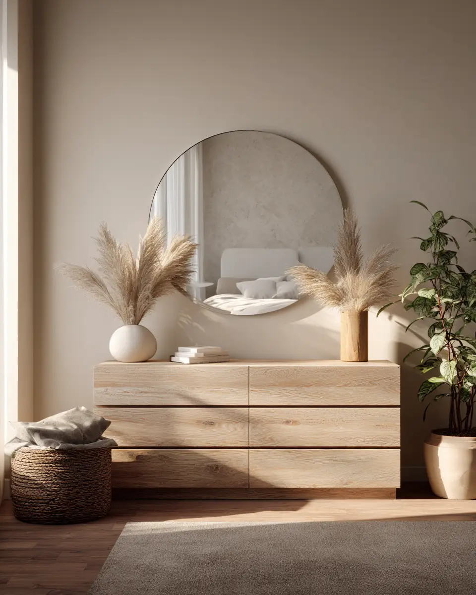 Cream Organic Modern Bedroom Decor Ideas