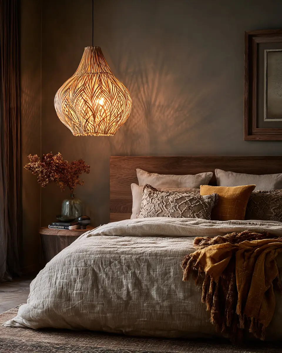 Cream Organic Modern Bedroom Decor Ideas