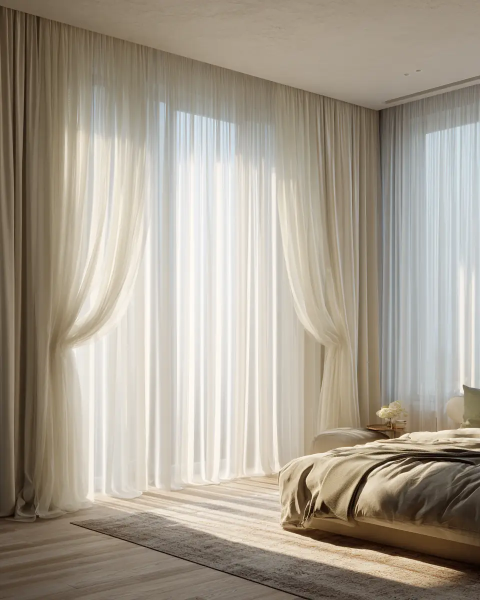 Cream Organic Modern Bedroom Decor Ideas