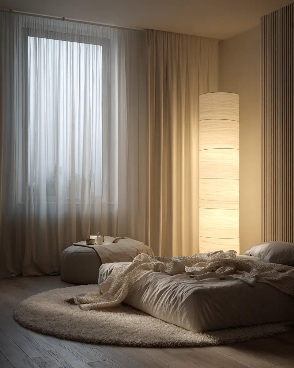 Cream Organic Modern Bedroom Decor Ideas