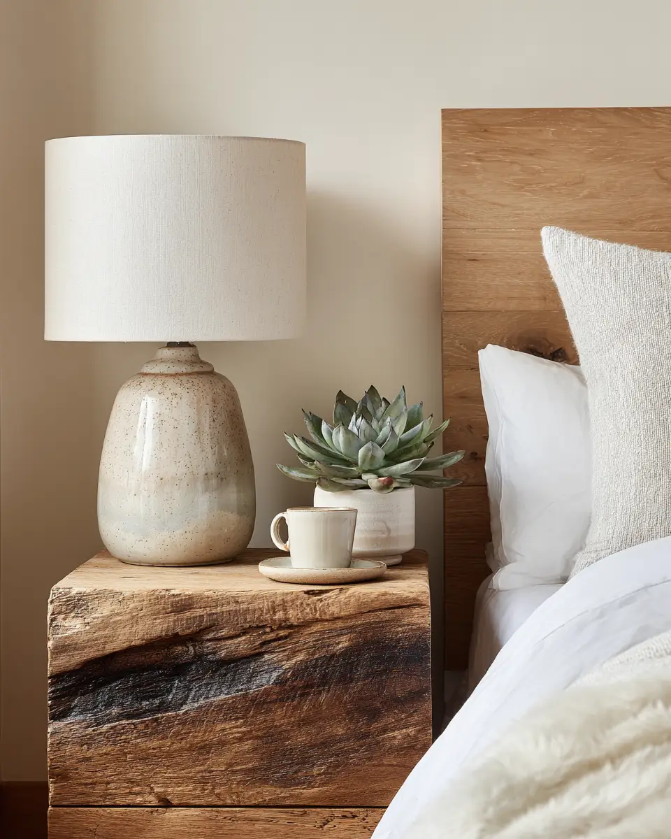 Cream Organic Modern Bedroom Decor Ideas