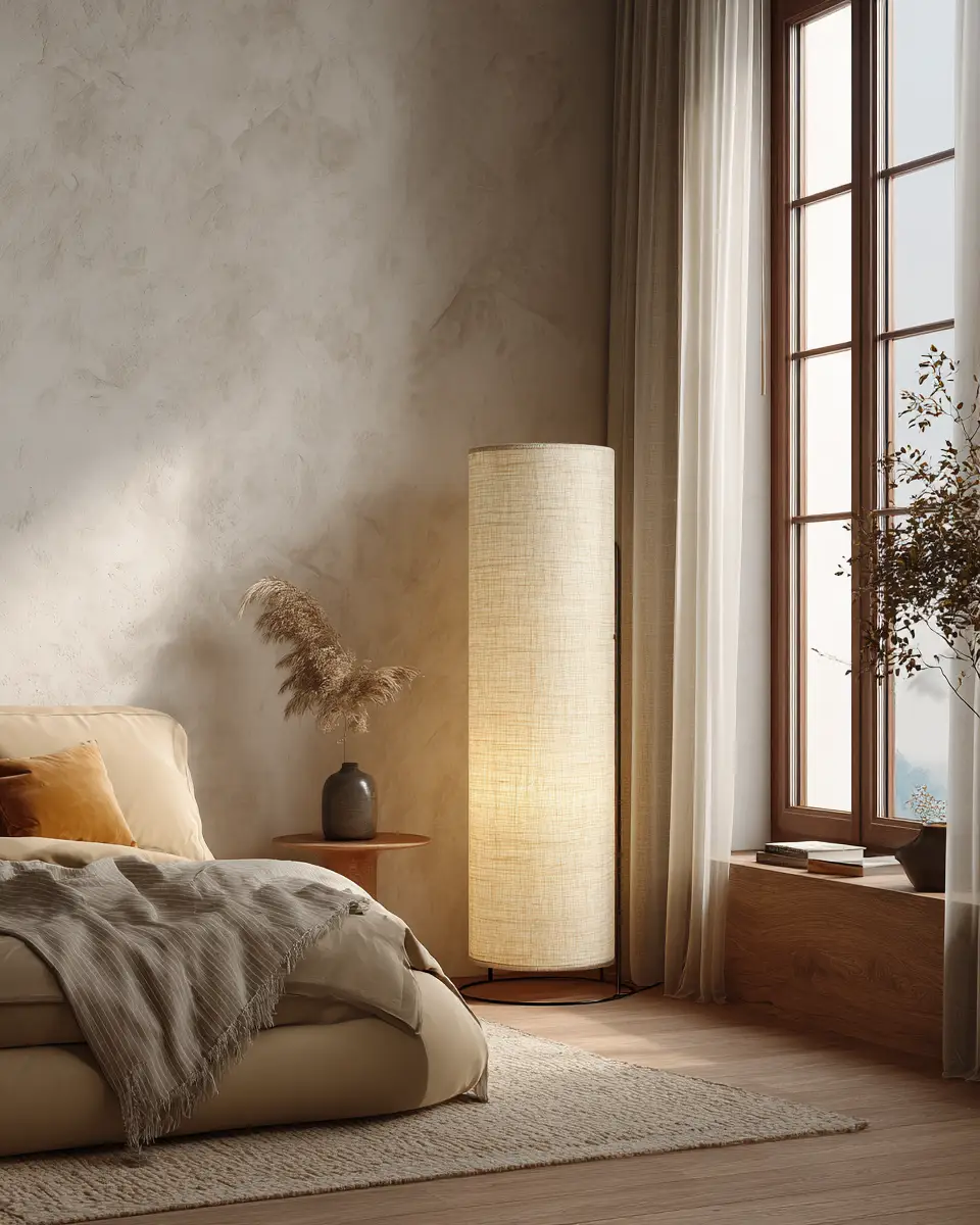 Cream Organic Modern Bedroom Decor Ideas