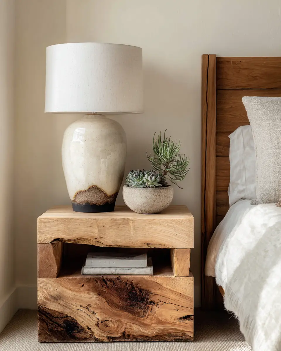 Cream Organic Modern Bedroom Decor Ideas