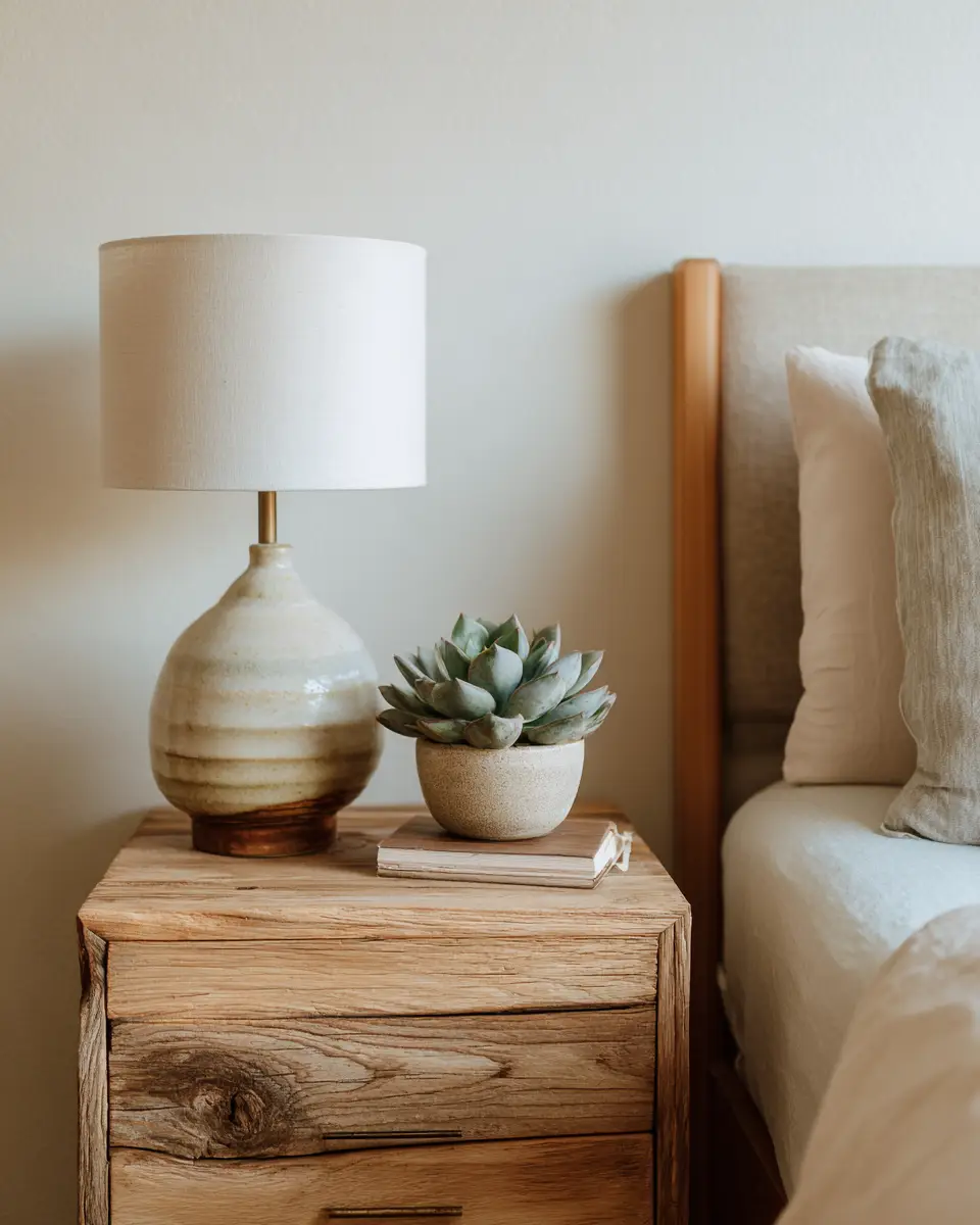 Cream Organic Modern Bedroom Decor Ideas