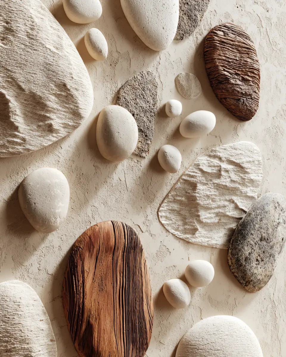 Cream Organic Modern Garden Decor Ideas