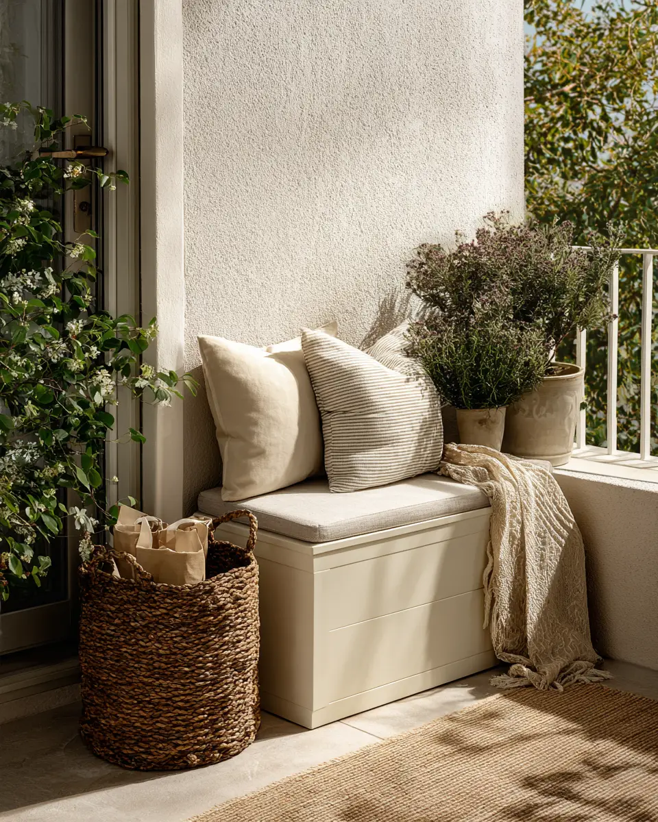 Cream Scandinavian Porch Decor Ideas