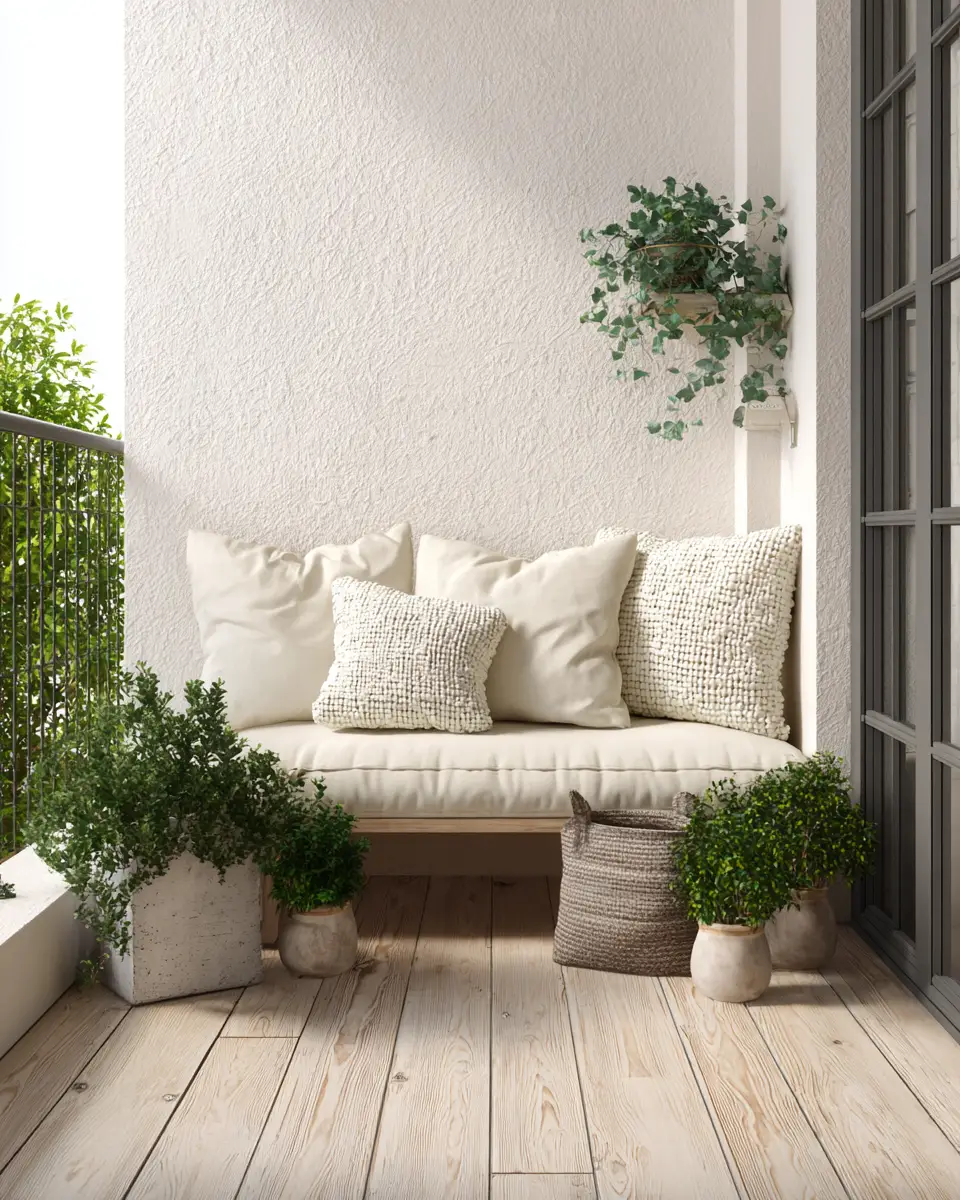 Cream Scandinavian Porch Decor Ideas