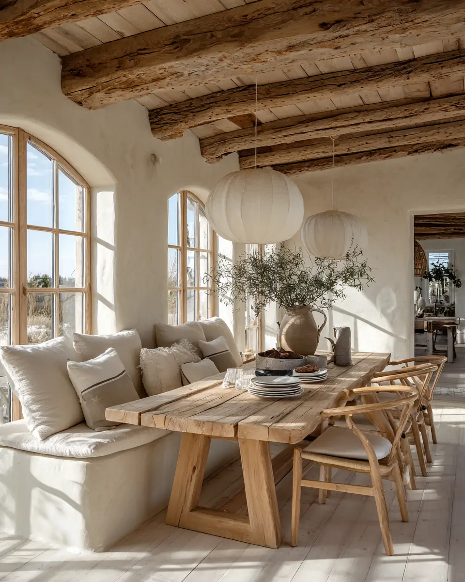 Cream Scandinavian Porch Decor Ideas