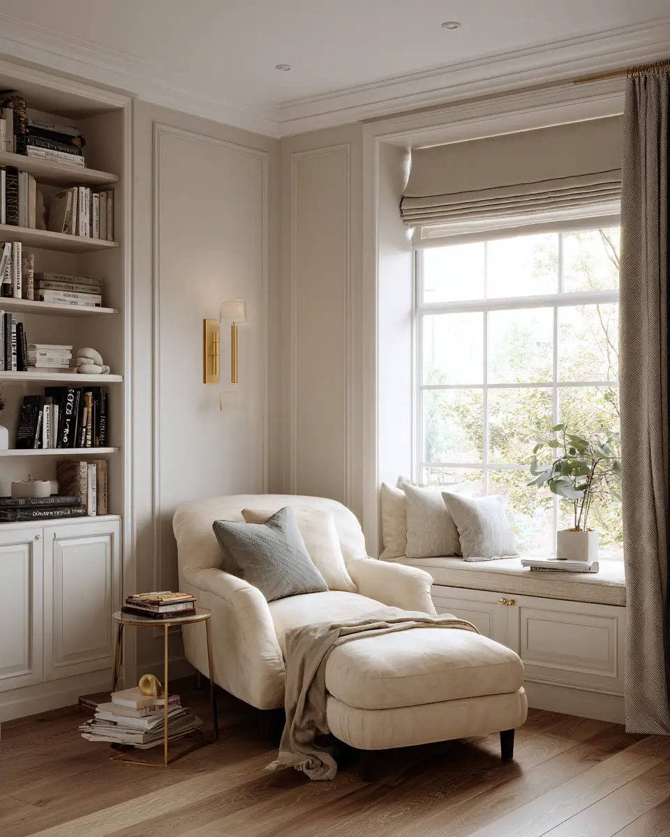 Cream Traditional Bedroom Decor Ideas