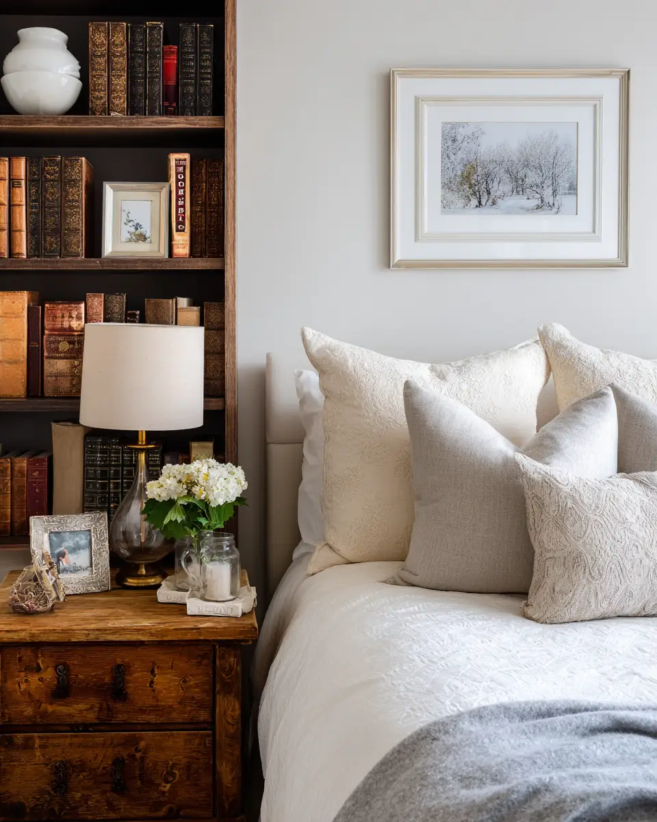 Cream Traditional Bedroom Decor Ideas