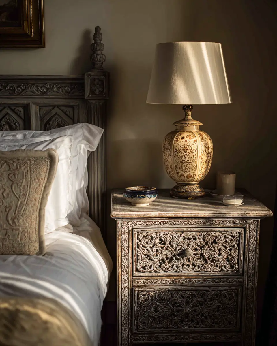 Cream Traditional Bedroom Decor Ideas