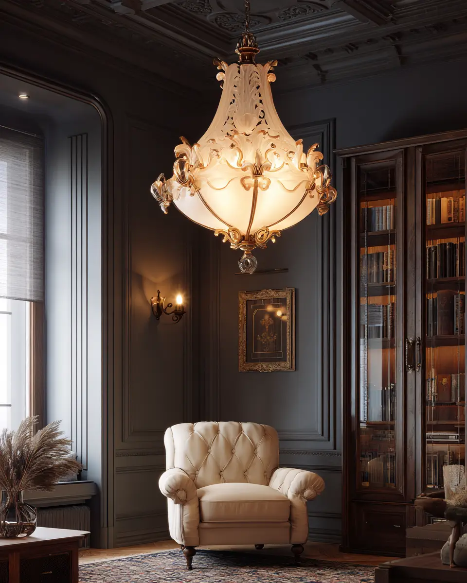 Cream Traditional Living Room Decor Ideas