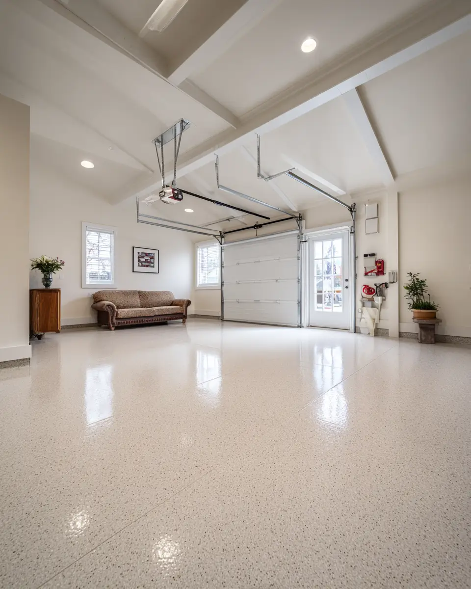 Cream Transitional Garage Decor Ideas