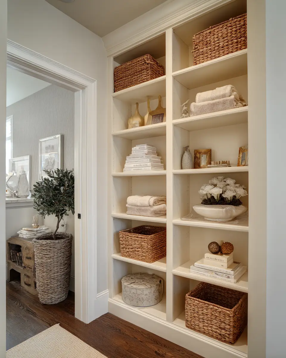 Cream Transitional Garage Decor Ideas