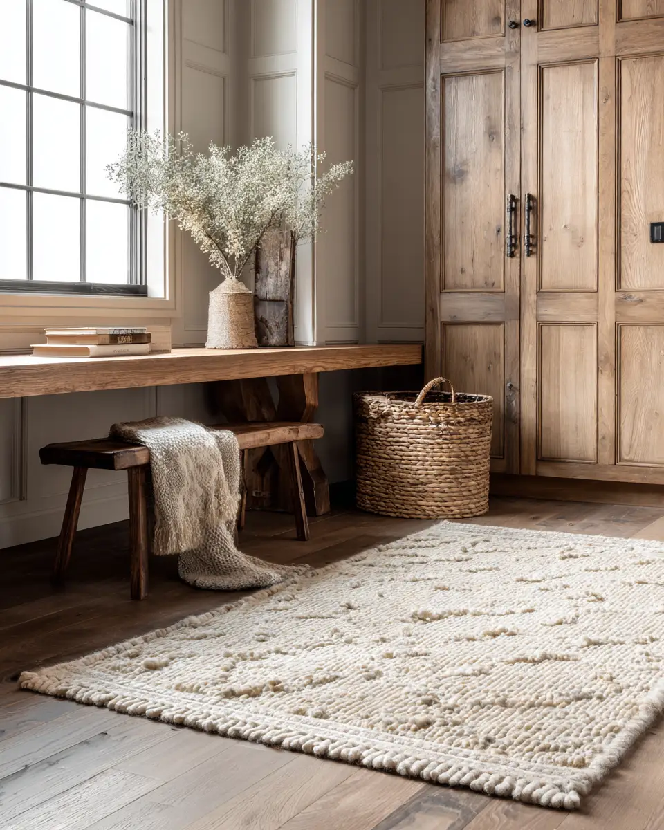 Cream Transitional Garage Decor Ideas