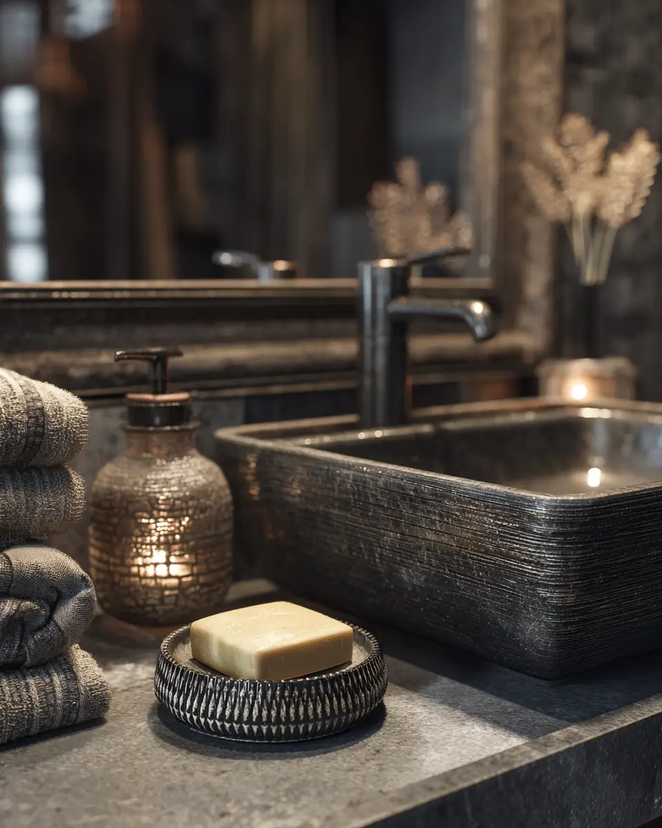 Dark And Cozy Bathroom Decor Ideas