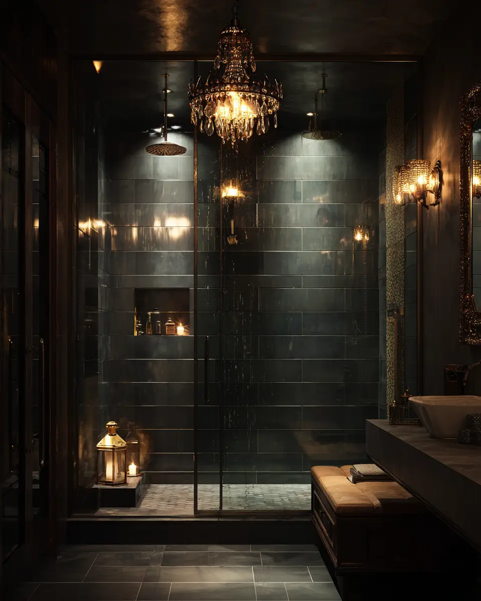Dark And Cozy Bathroom Decor Ideas