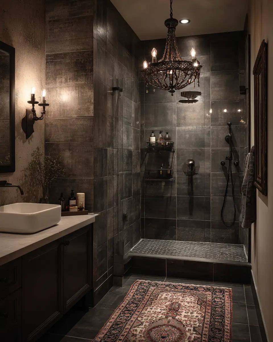 Dark And Cozy Bathroom Decor Ideas