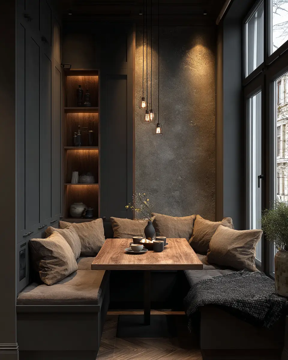 Dark And Cozy Kitchen Decor Ideas