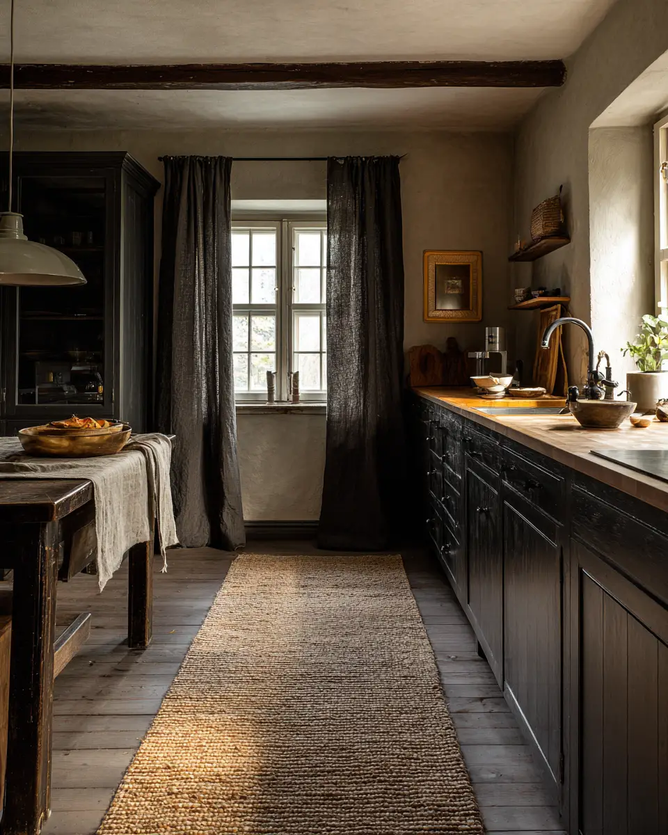 Dark And Cozy Kitchen Decor Ideas