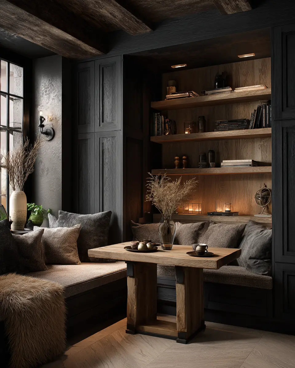 Dark And Cozy Kitchen Decor Ideas