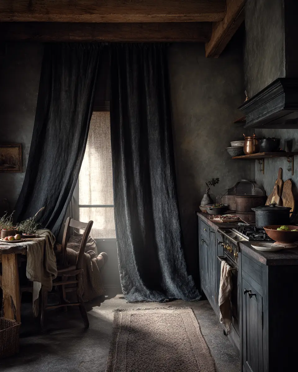 Dark And Cozy Kitchen Decor Ideas