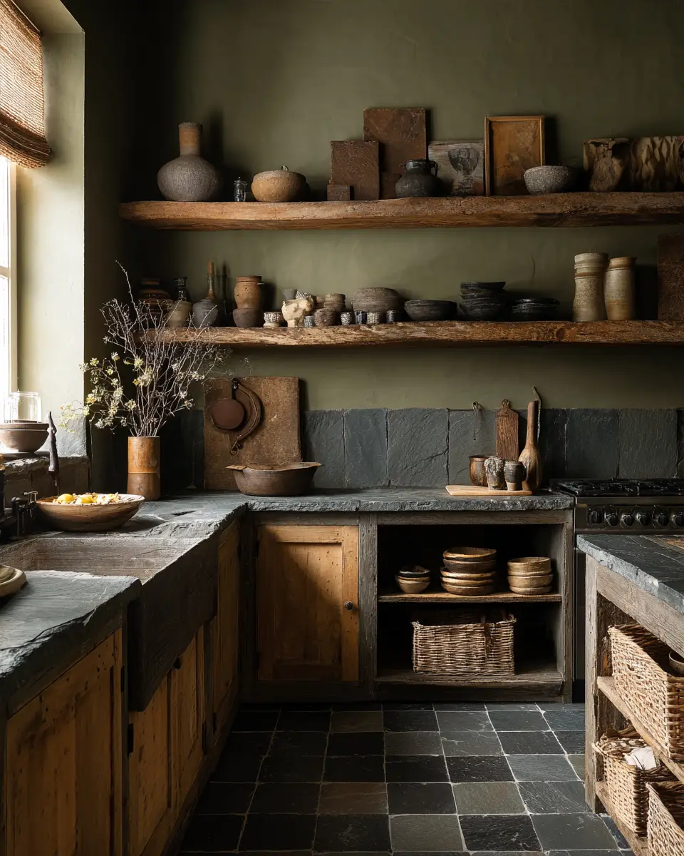 Dark And Cozy Kitchen Decor Ideas