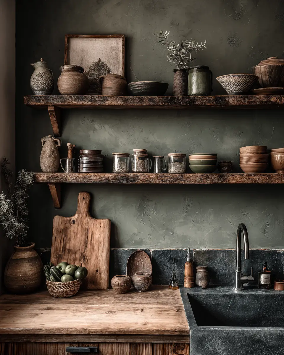 Dark And Cozy Kitchen Decor Ideas