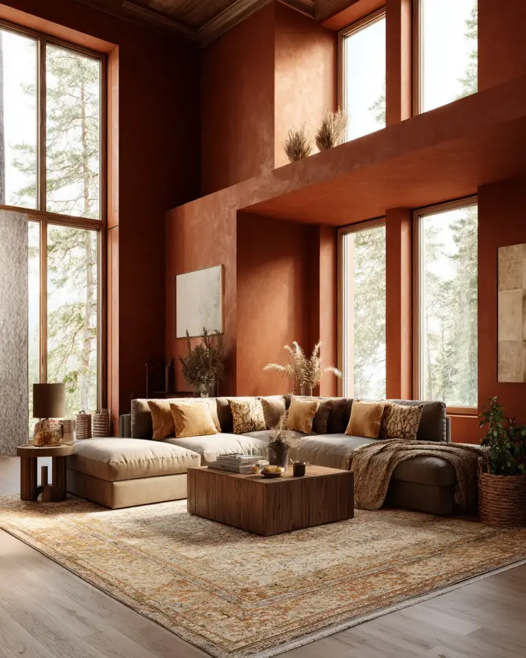 Desert Living Room Decor Ideas - Featured