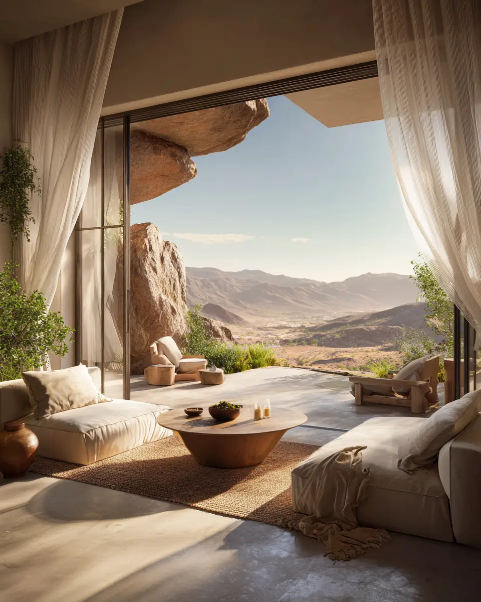 Desert Living Room Decor Ideas