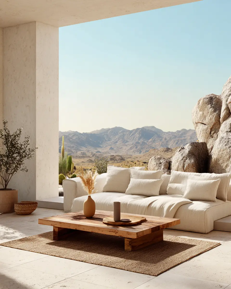 Desert Living Room Decor Ideas