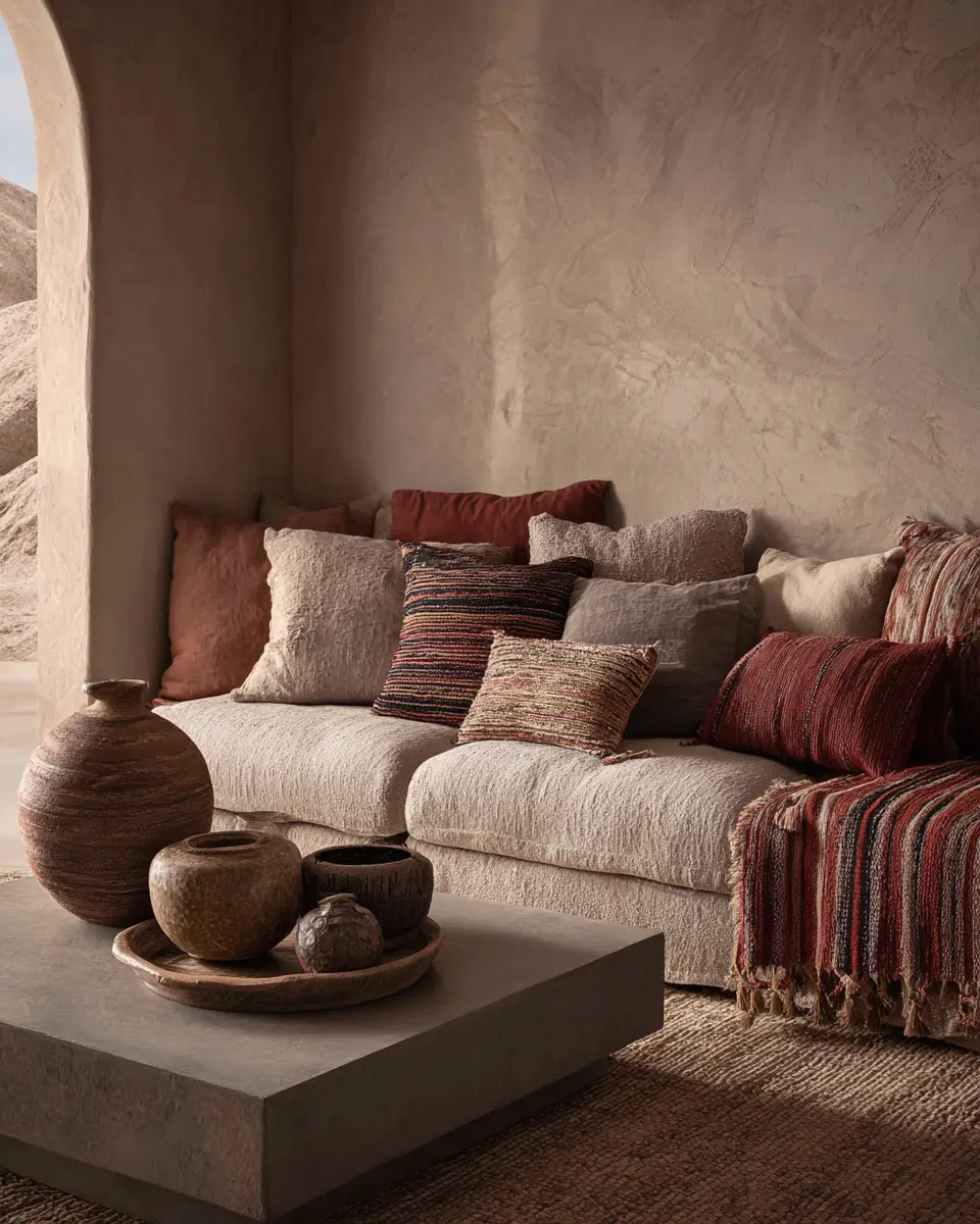 Desert Living Room Decor Ideas