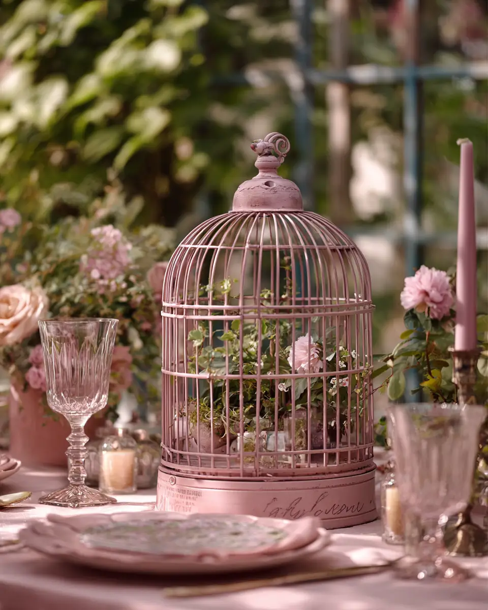 Dusty Rose Classic Patio Decor Ideas