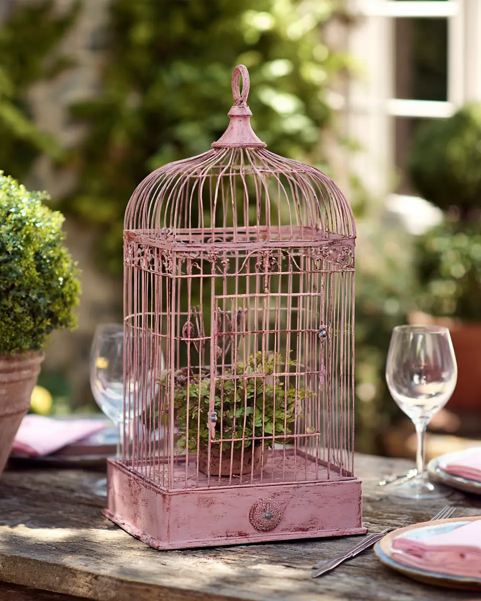 Dusty Rose Classic Patio Decor Ideas