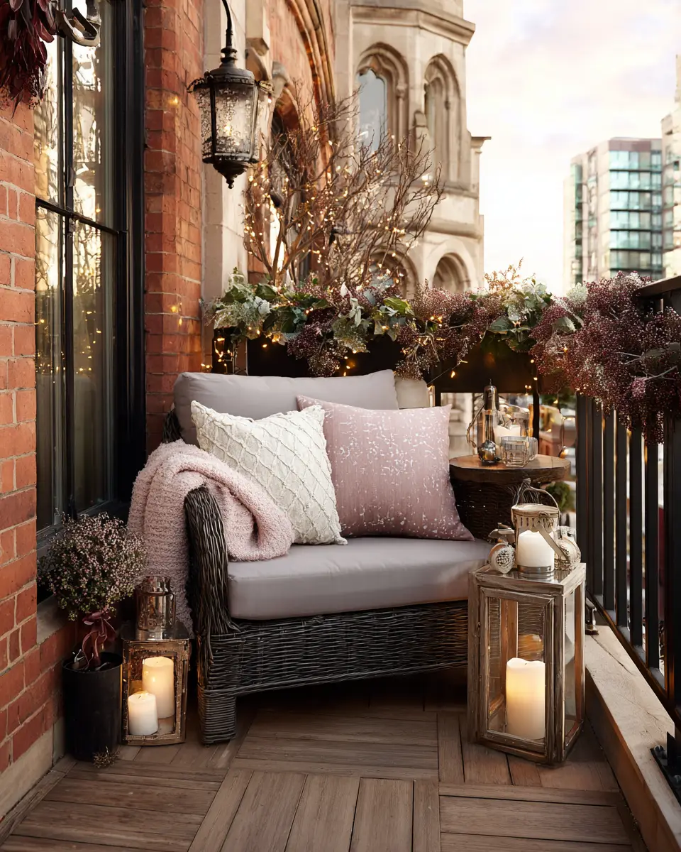 Dusty Rose Classic Patio Decor Ideas