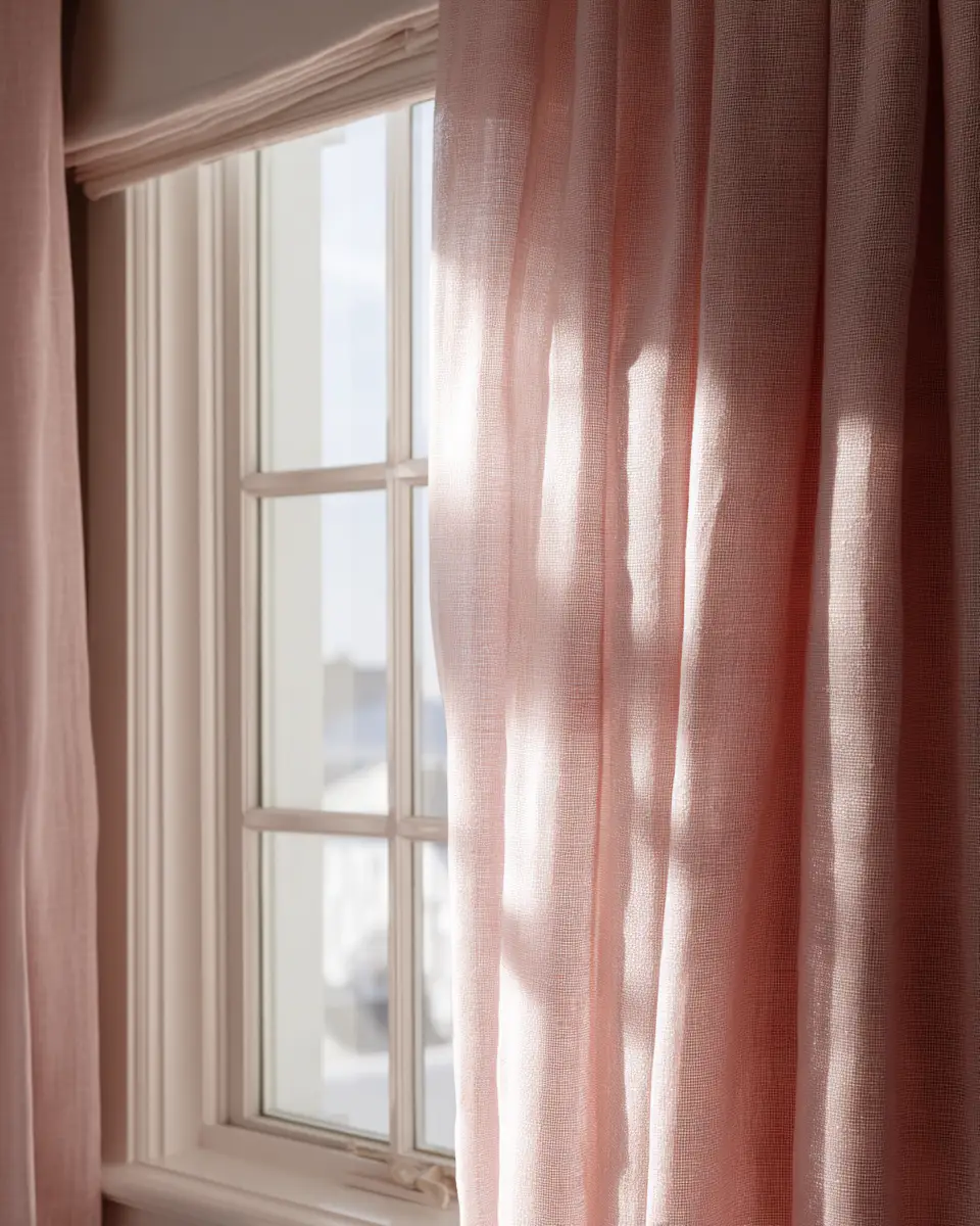 Dusty Rose Coastal Nursery Decor Ideas