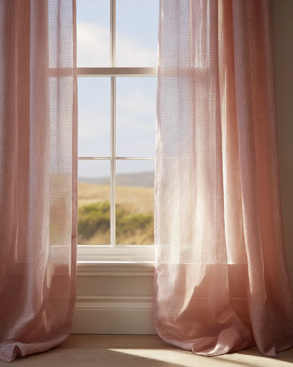 Dusty Rose Coastal Nursery Decor Ideas