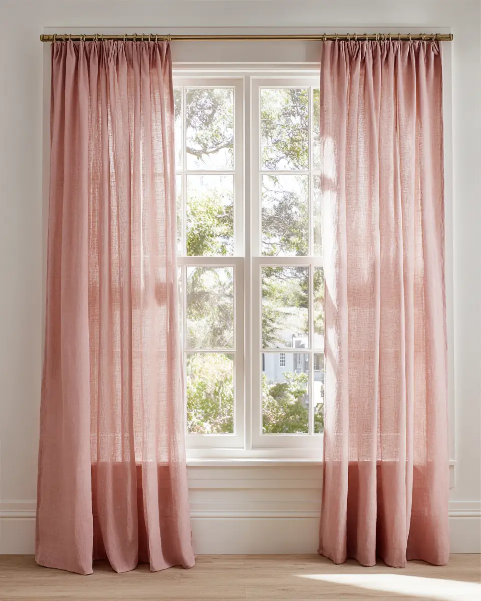 Dusty Rose Coastal Nursery Decor Ideas