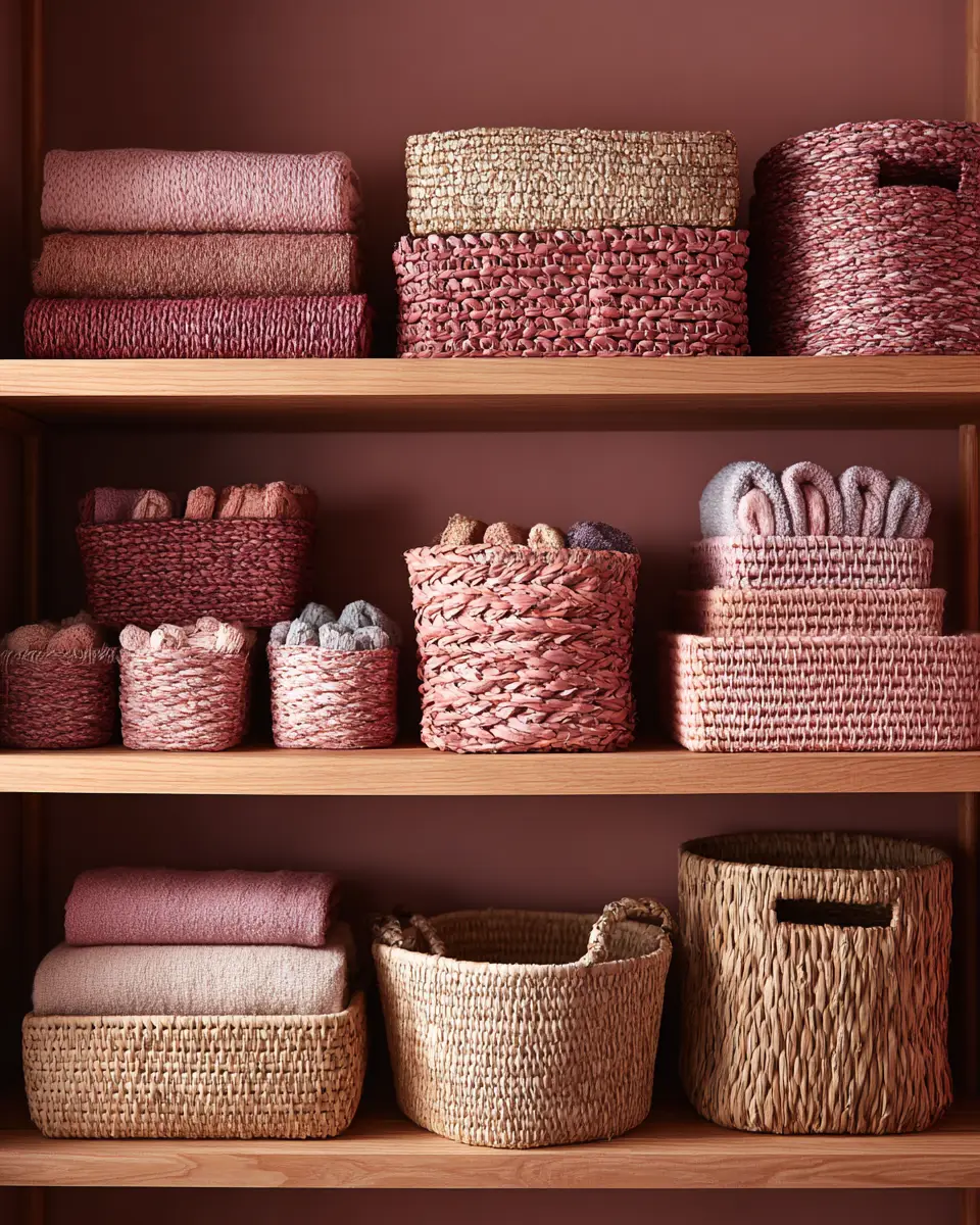 Dusty Rose Coastal Nursery Decor Ideas