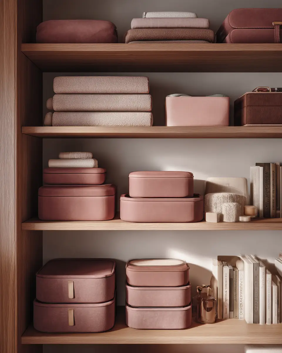 Dusty Rose Minimalist Bedroom Decor Ideas